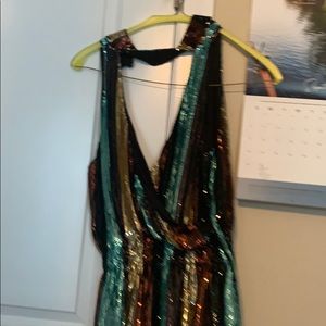 Choker halter low clevage back drops